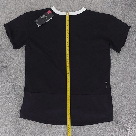Under Armour Womens Charged Cotton T-Shirt Tee Size Small Colour Black - Picture 8 of 8